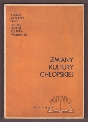 CHANGES in peasant culture. Problems and methods of ethnographic work.