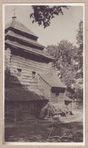 TORKI. Przemyśl district. A wooden church.