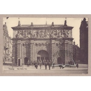 (GDAŃSK). Danzig. Das Hohe Tor.