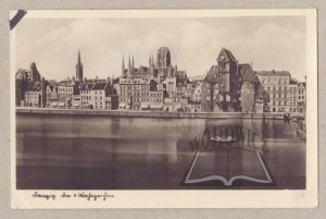 (GDAŃSK). Danzig. Die 4 Wahrzeichen.