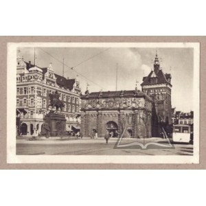 (GDAŃSK). Danzig. Hohes Tor und Stockturm.