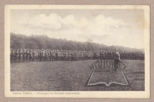 Polish LEGIONS. Swearing in at the Krakowskie Blonia.