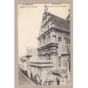WARSZAWA. Kościół O.O. Pijarów.