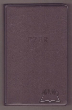 (NOTATNIK). PZPR.
