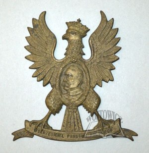 LEGION EAGLE with an image of Jozef Pilsudski.
