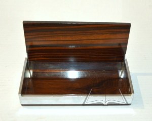 9k.Wood and metal box.