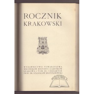 ROCZNIK Krakowski.