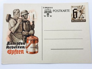 Postcard from the 3rd Reich Kampfen Arbeiten Opfern