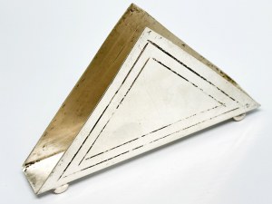 Silver-plated Serviette Holder 'REGIA INDUSTRIA ARGENTINA