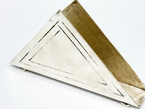 Silver-plated Serviette Holder 'REGIA INDUSTRIA ARGENTINA