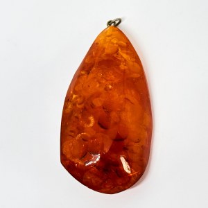 Large amber pendant
