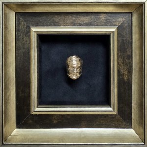 Igor Mitoraj (1944 - 2014), Ring - Face veiled.