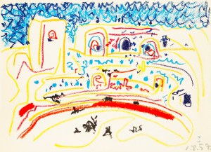 Pablo Picasso (1881 - 1973), Arena I, From the series 