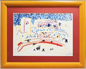 Pablo Picasso (1881 - 1973), Arena I, From the series 