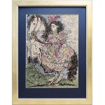 Pablo Picasso (1881 - 1973), Pour Jacqueline Reine, z cyklu Toros y Toreros, 1961