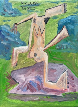 Pawel Kluza (b. 1983), Acrobat, 2025