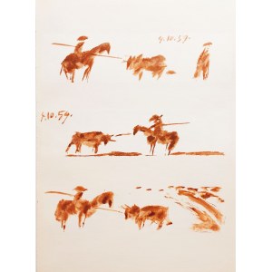 Pablo Picasso (1881 - 1973), Z cyklu Toros y Toreros, 1961