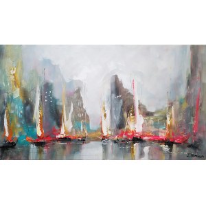 Luke Berko, Harbor in the abstract IV, 2020