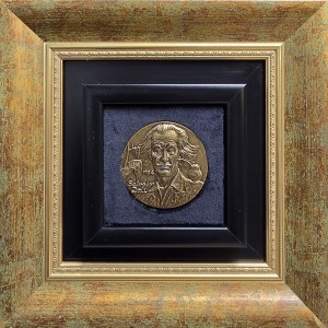 Salvador Dali (1904 - 1989), Medal, Portrait of Salvador Dalí | The Temptation of St. Anthony