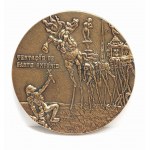 Salvador Dali (1904 - 1989), Medal, Portret Salvadora Dalí | Kuszenie św. Antoniego” | XX w.