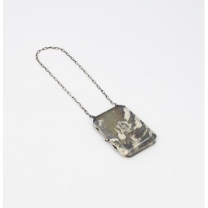 Kosmetyczka art déco z łańcuszkiem z monogramem „LDB” (?)
