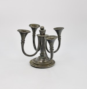 Four arm art déco candle holder