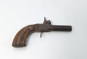 Pistol with a cap lock
