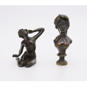 Para figurek [tzw. galanteria biurkowa]