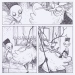 Karol KRL Kalinowski (b. 1982, Suwałki), Kościsko, comic board
