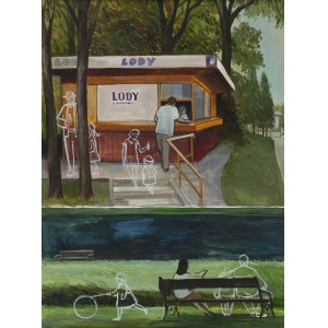 Joanna Karpowicz (geb. 1976, Krakau), Postkarten aus Białystok, Seite Nr. 9, Szene Verschwunden 1, 2012
