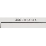 Adam Kmiołek (ur. 1982), 400, projekt okładki, 2025