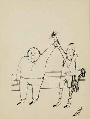 Andrzej Mleczko (b. 1949, Kolbuszowa), Press Illustration