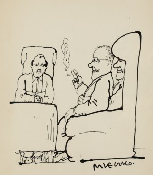 Andrzej Mleczko (b. 1949, Kolbuszowa), Press Illustration