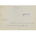 Gwidon Miklaszewski (1912 Berlin - 1999 Warszawa), Bardzo mi przykro, proszę państwa, ale naprawdę nie wiem, jak stąd zejść!, ilustracja satyryczna
