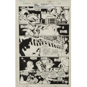 Duncan Rouleau, Jaime Mendoza, Mario Alquiza, DC, Superman: The Man of Steel, plansza nr 22, 1991