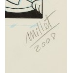 Jose Maria Millet Lopez (ur. 1949), Kaczor Donald, ilustracja komiksowa, 2008