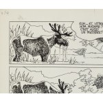 Zbigniew Kasprzak (KAS) (ur. 1955, Kraków), Podróżnicy. Grizzly, plansza nr 18, 1994