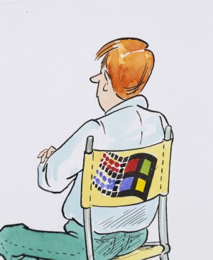 Szarlota Pawel (1947 - 2018 ), Illustration design for the magazine 