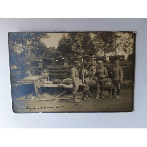 POSTCARD ZABŁOCIE, PODGÓRZYN, KRAKÓW, PRE-WAR, ARMY SOLDIERS