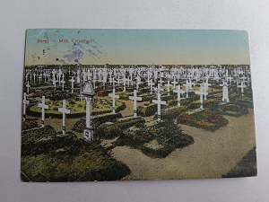 POSTCARD STRYJ CEMETERY 1918