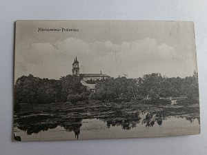 POSTCARD NIKOLAJEWIESZ PONIEWIESZ CHURCH, PRE-WAR