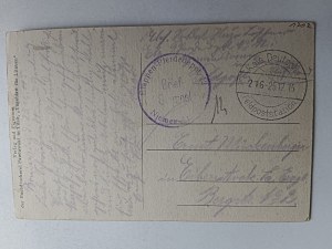 POSTCARD NIKOLAJEWIESZ PONIEWIESZ CHURCH, PRE-WAR
