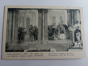 POSTCARD SAINT CROSS, NOWA SŁUPIA, KIELCE, ST. EMERYK, PRE-WAR