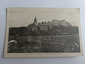 POSTCARD MARYSIN PIASKI, OO BONIFRATORS' CLINIC, PRE-WAR