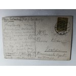 POCZTÓWKA WARSZAWA WIDOK Z PRAGI, MAL PIOTROWSKI, ZNACZEK, STEMPEL