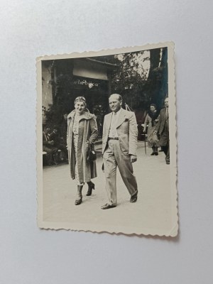 PHOTO TRUSKAVETS, MAN AND WOMAN 1938