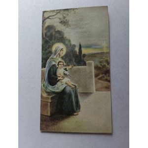 OBRAZEK OŚWIĘCIM PAMIATKA ŚLUBÓW WIECZYSTYCH, KLASZTOR SIÓSTR SERAFITEK, 1937 R