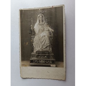 ZDJĘCIE KRAKÓW, PIECZĄTKA JÓZEF RĄPAŁA, FIGURA MATKI BOSKIEJ