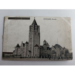 POSTCARD POZNAŃ CASTLE, PRE-WAR