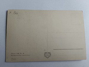 POSTCARD WARSAW MONUMENT TO DOWBORCZYCY 1936